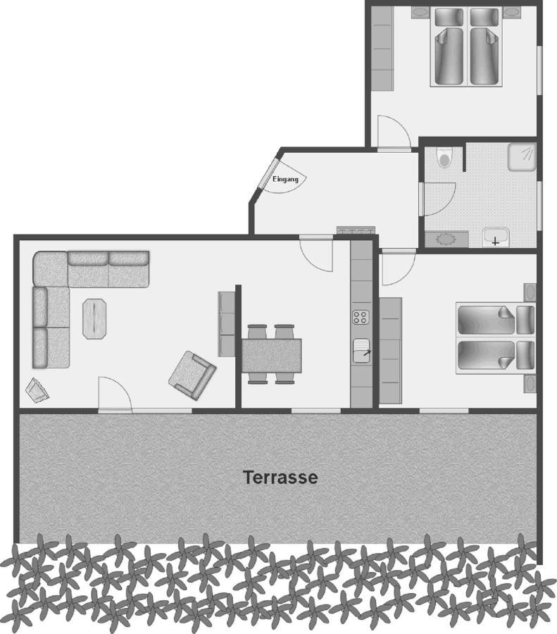 Chalet Edelweiss Leilighet Pfronten Eksteriør bilde